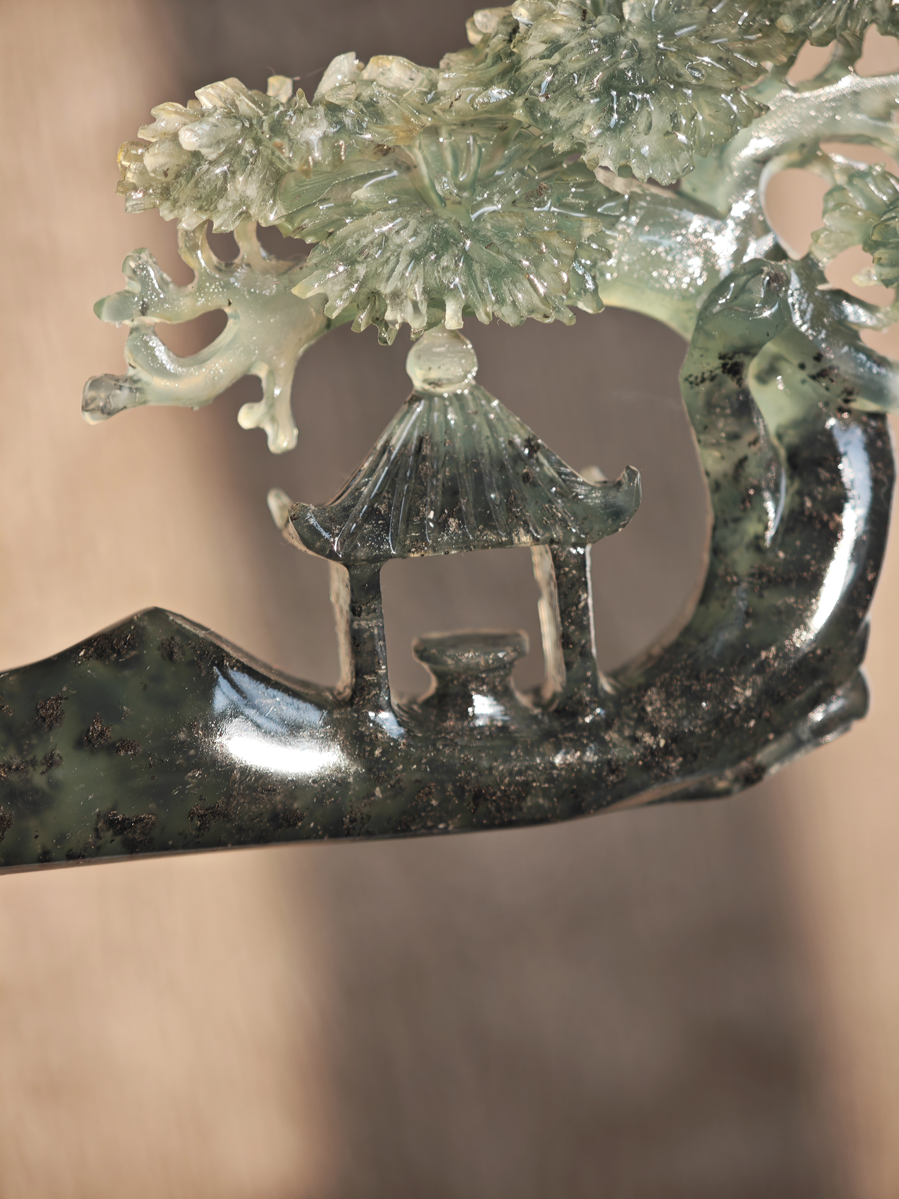 Pine Pavilion in Misty Verdure