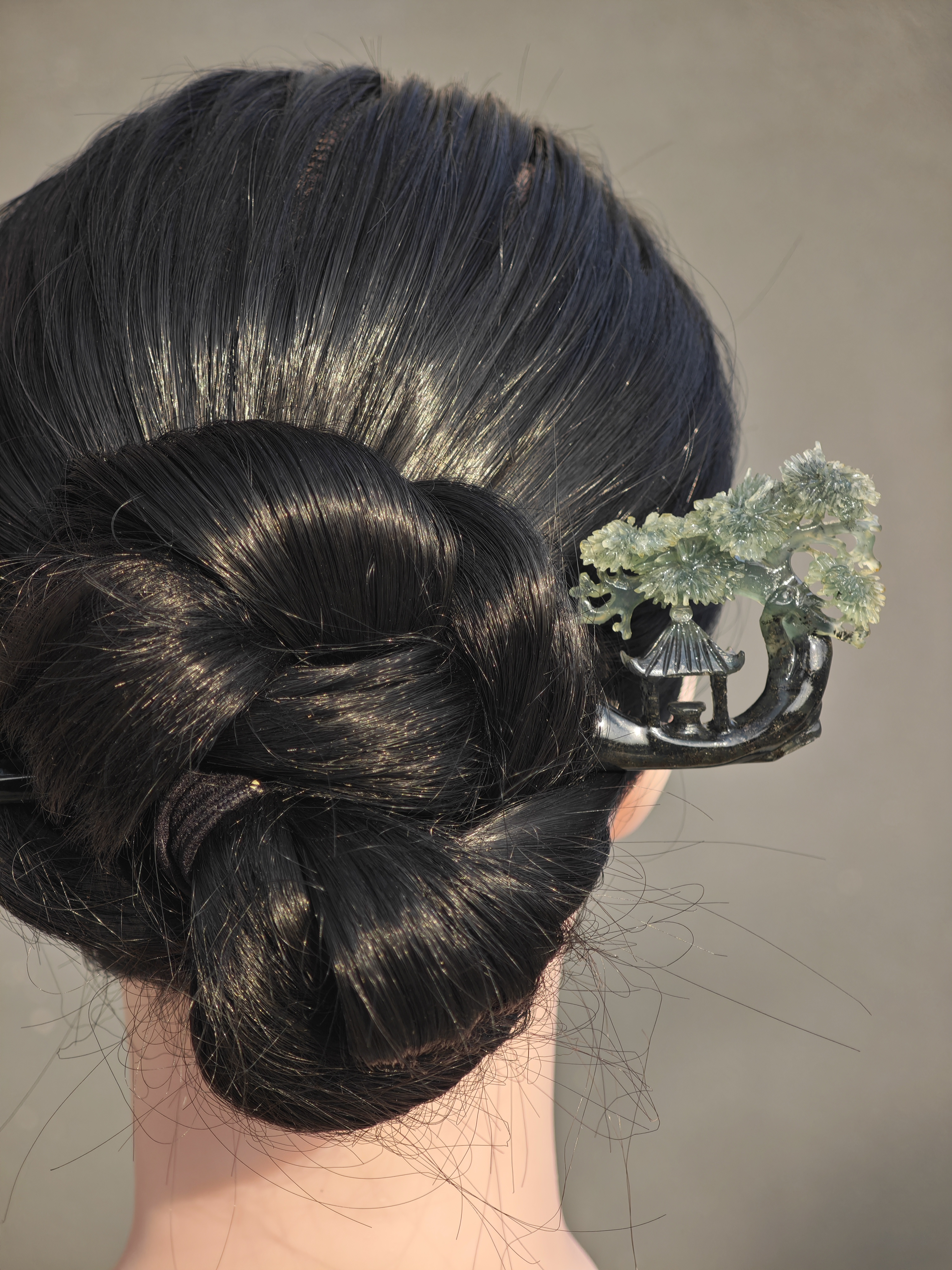 Pine Pavilion in Misty Verdure