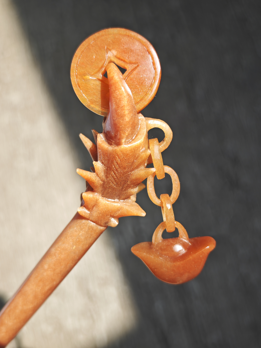 Jade Crab Bearing Fortune