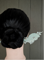 Verdant Blossom Fan
