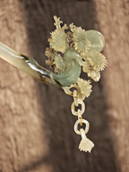 Pine Bloom Verdure Jade Hairpin