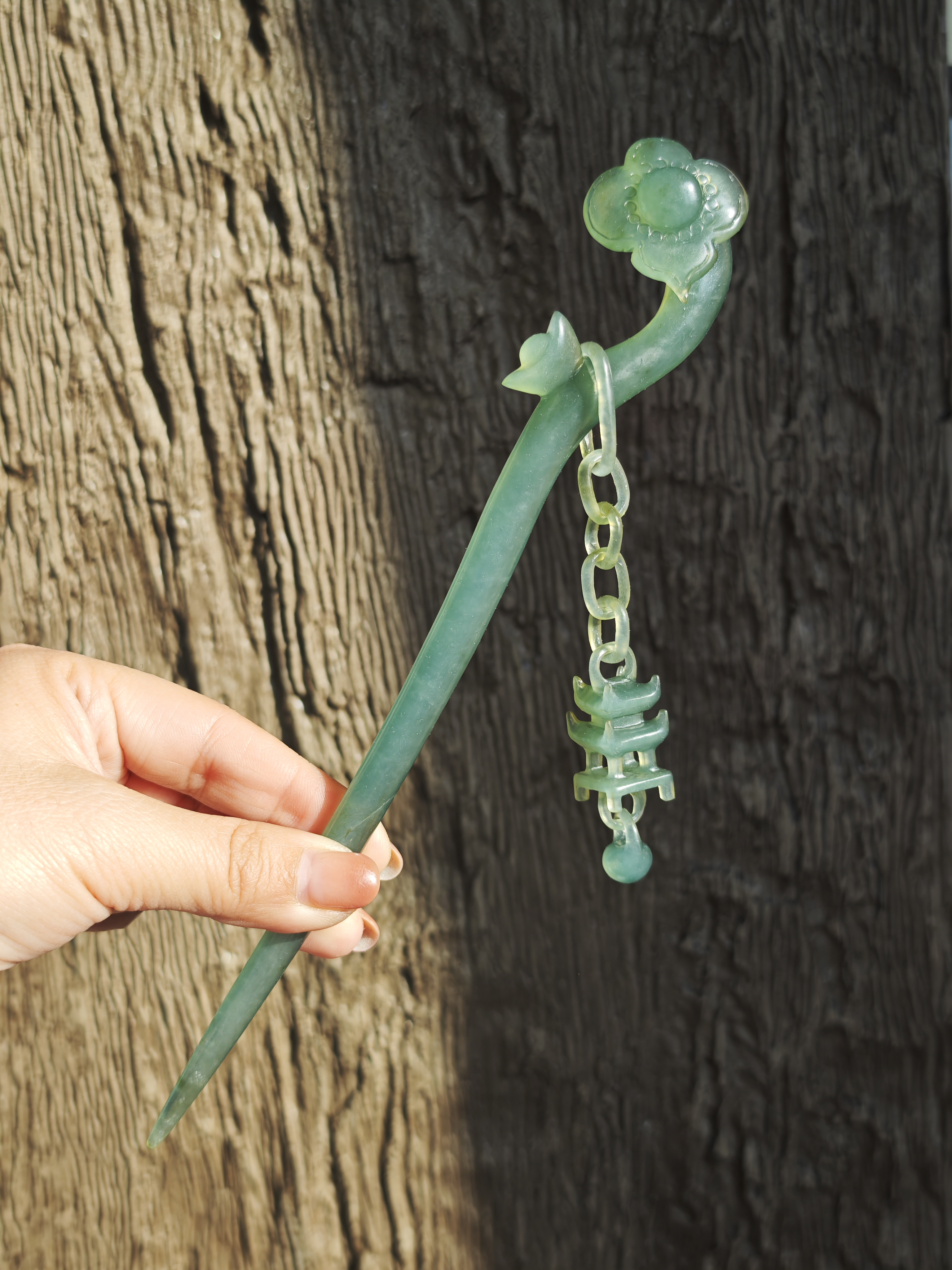 Pine Pavilion in Misty Verdure