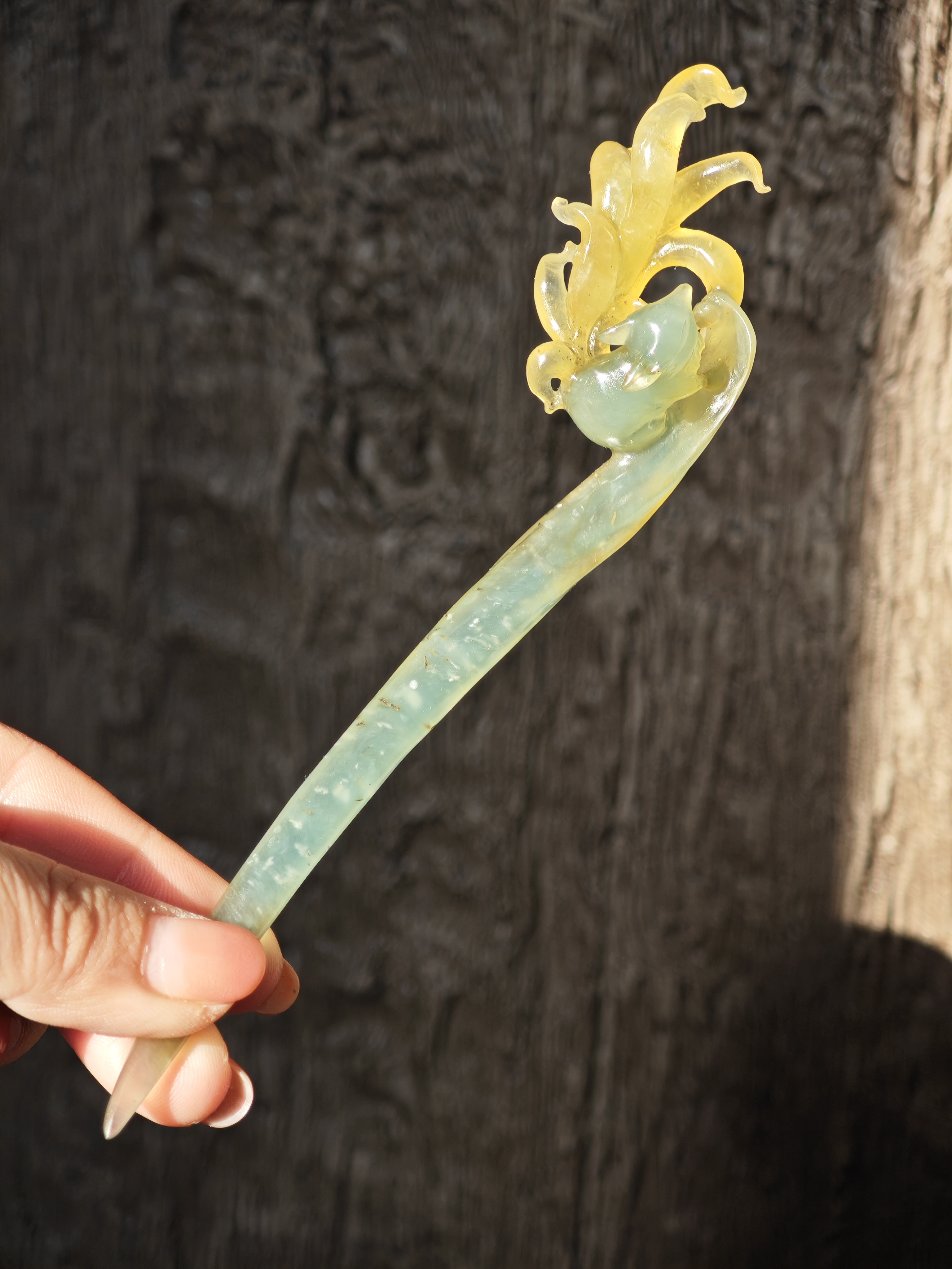 Jade Fox’s Enchanting Charm Hairpin