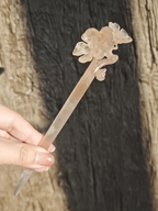 Pink Jade Blossom Hairpin