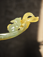 Jade Fox’s Enchanting Charm Hairpin