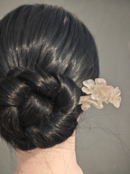 Pink Jade Blossom Hairpin