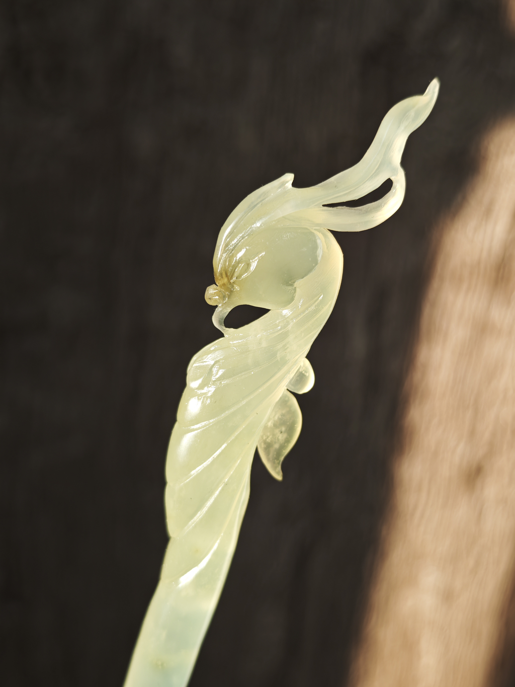 Pale Azure Jade Phoenix's Flutter