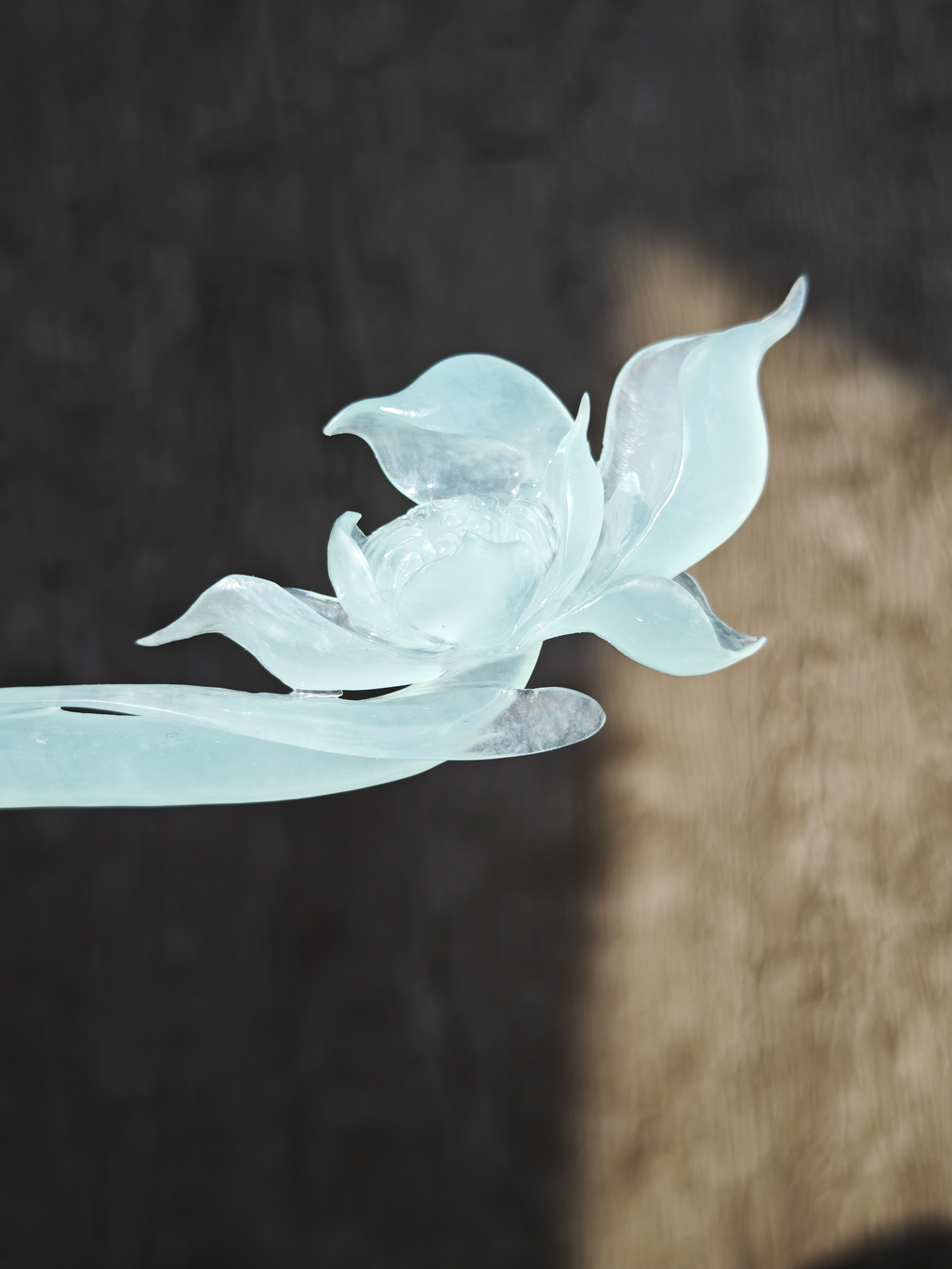 Breeze Lotus Jade Hairpin