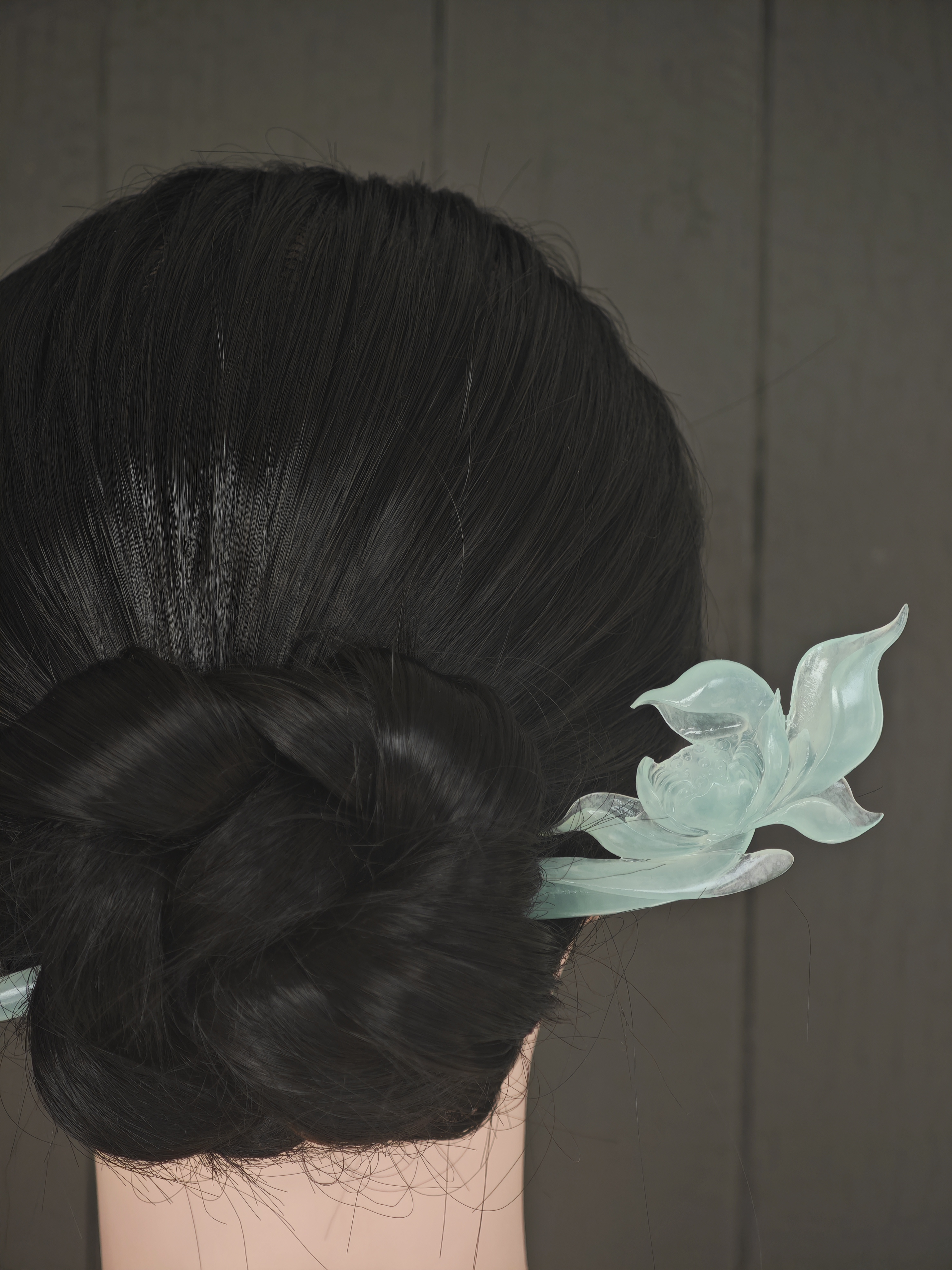 Breeze Lotus Jade Hairpin