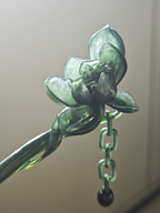 Deep Emerald Jade Lotus Hairpin