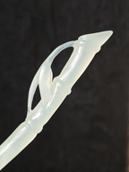 Lucent Bamboo New Node Jade Hairpin
