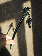 Emerald Bamboo Jade Sprig