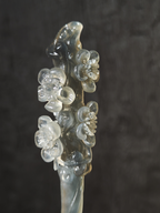 Smoky Plum Branch Jade Hairpin
