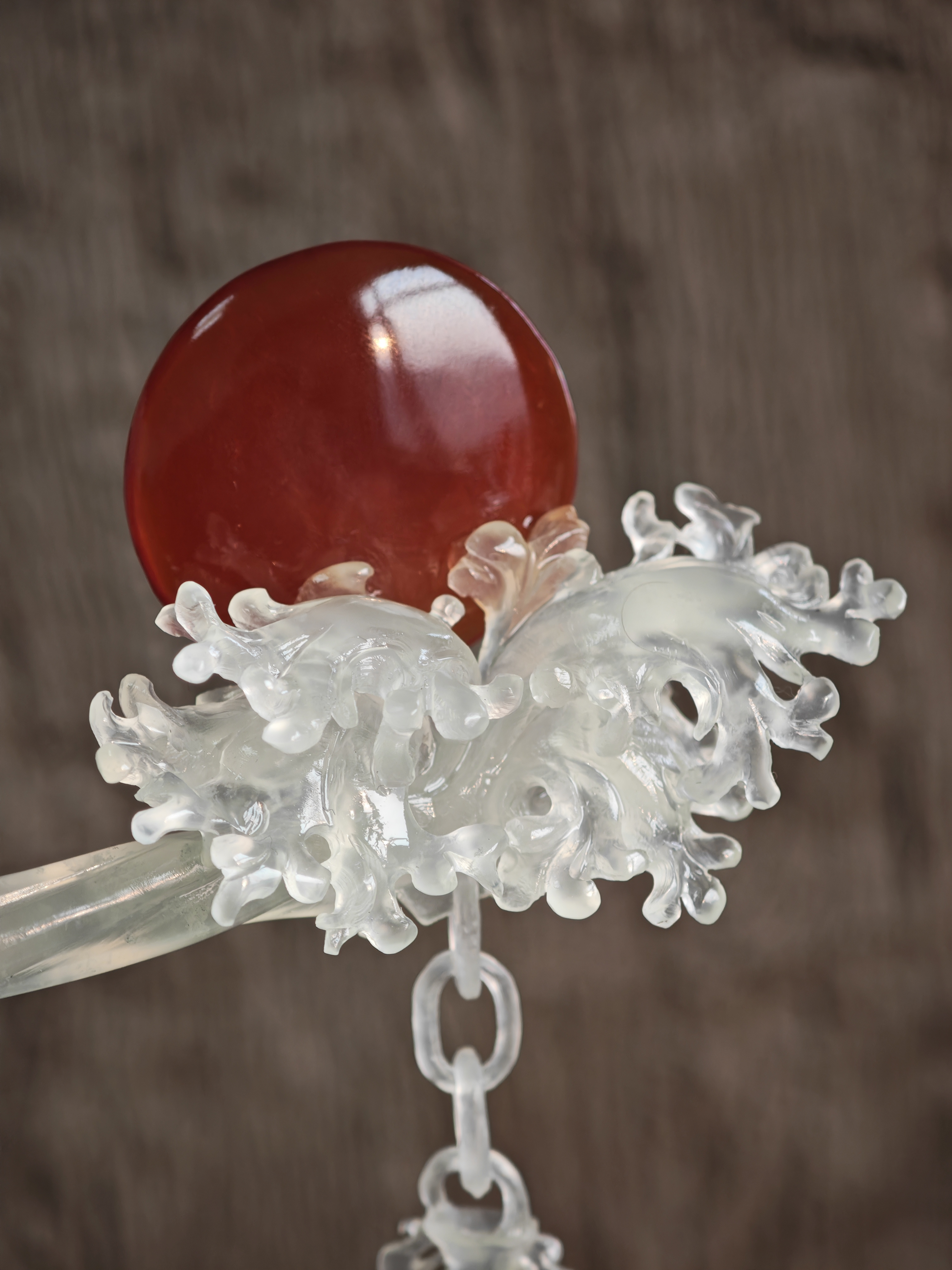 Crimson Sunrise & Jade Billows