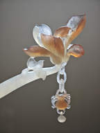 Sunset-Kissed Magnolia Jade Hairpin