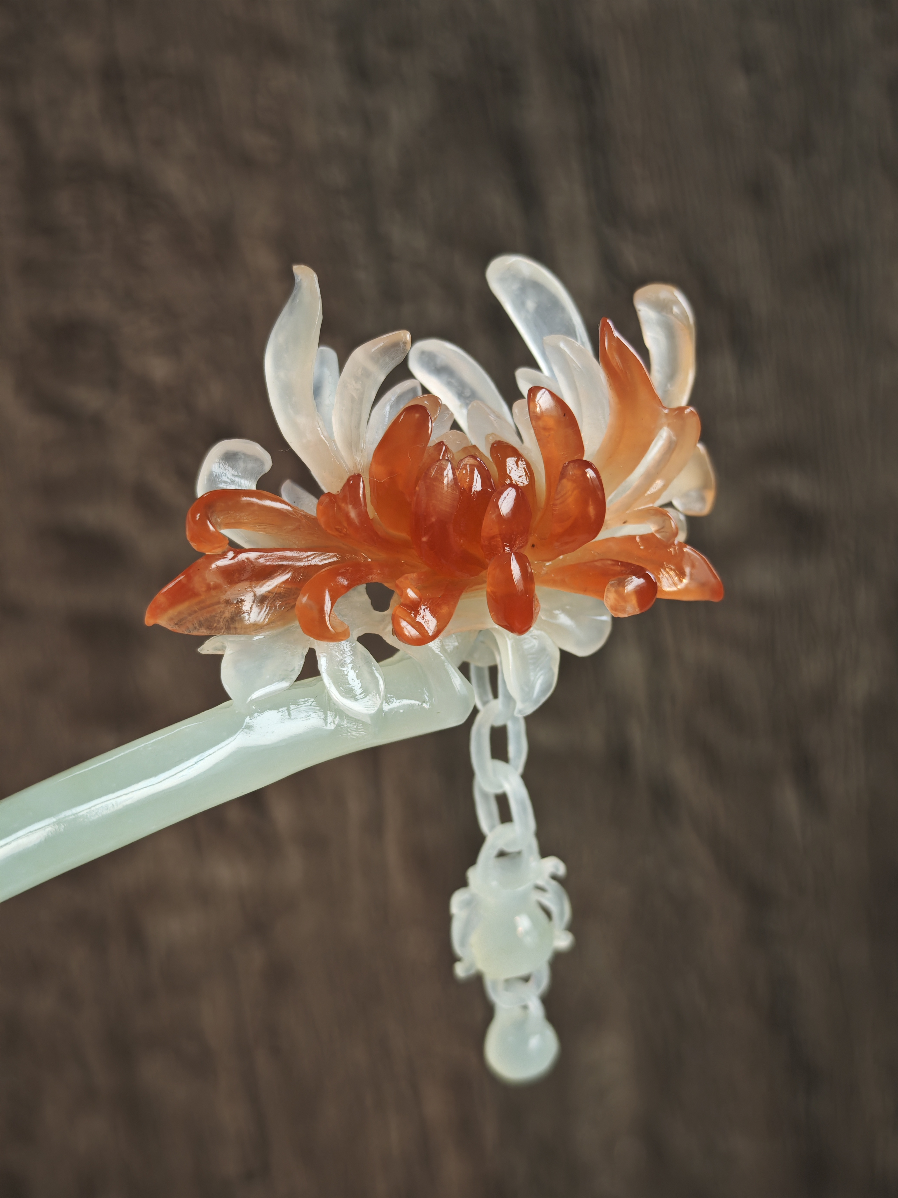 Frost Chrysanthemum & Rosy Radiance