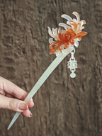 Frost Chrysanthemum & Rosy Radiance