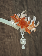 Frost Chrysanthemum & Rosy Radiance