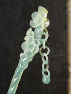 Clear Brook Plum Jade Hairpin