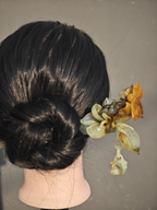 Dragonfly Perched on Lotus Jade Hairpin