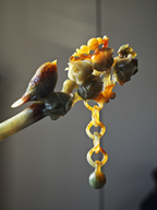 Artful Finch on Jade Buds