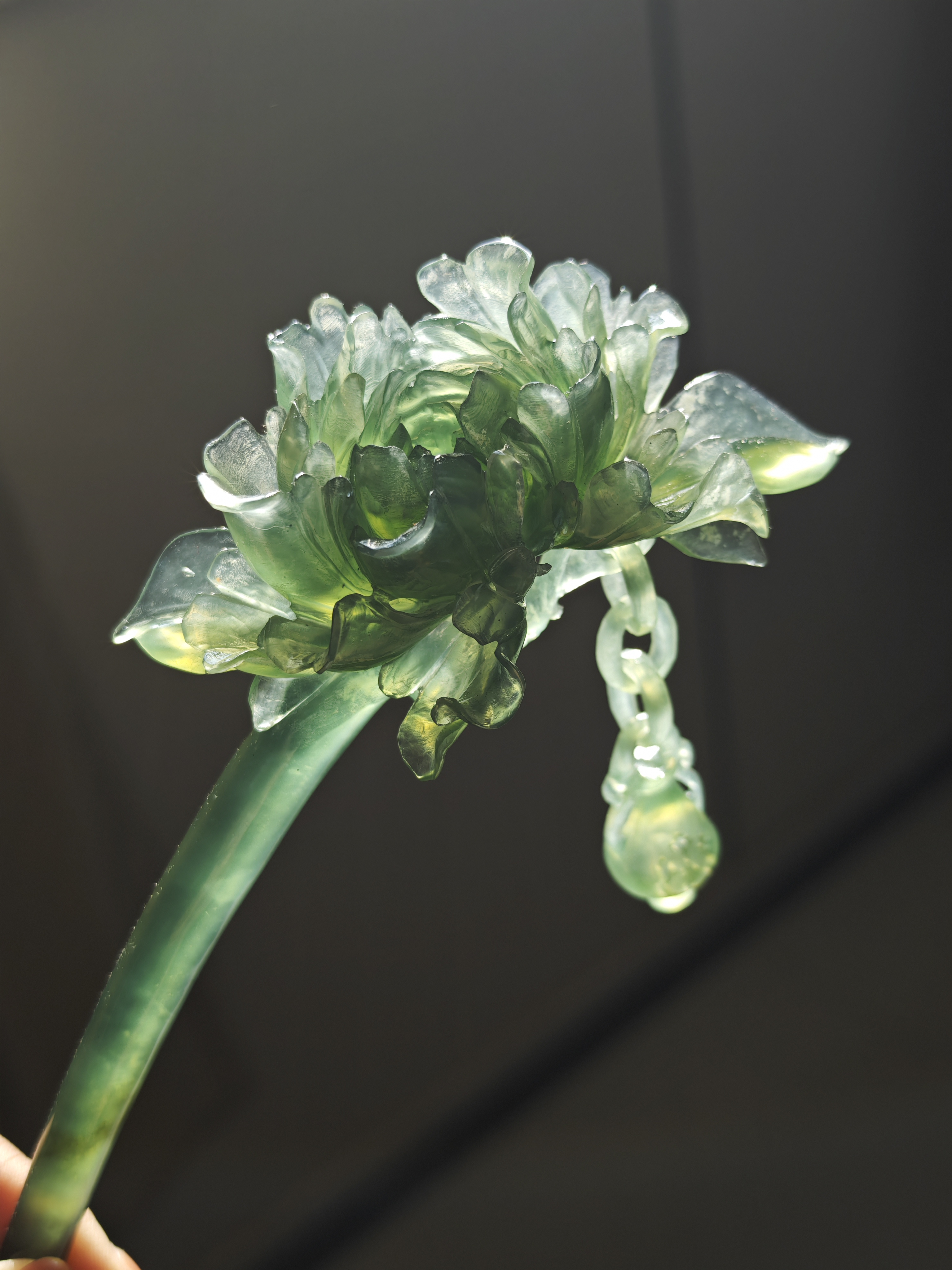Emerald Jade Peony Bloom