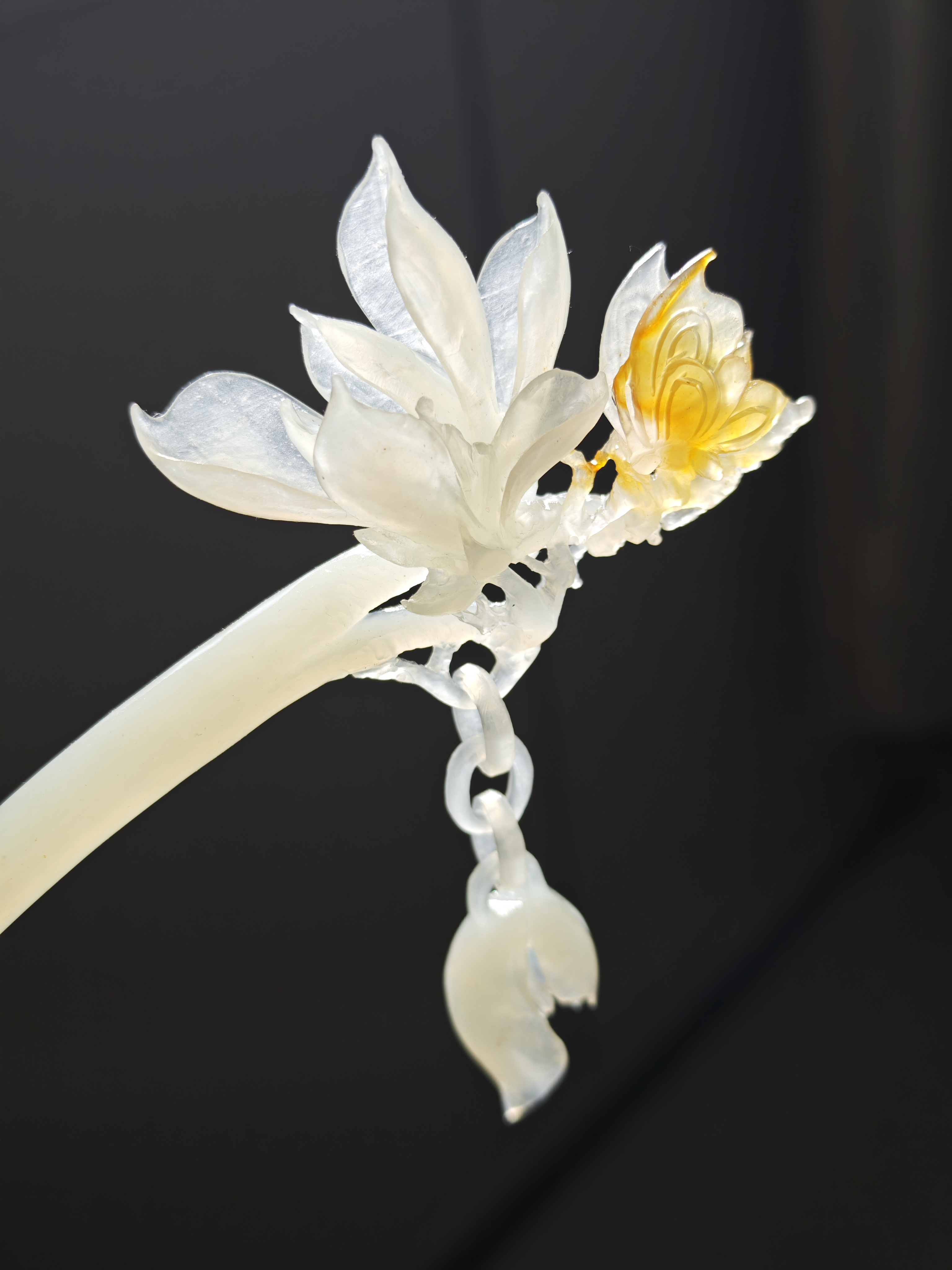 Jade Magnolia Butterfly Splendor