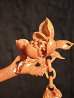 Golden Lotus Jade Hairpin