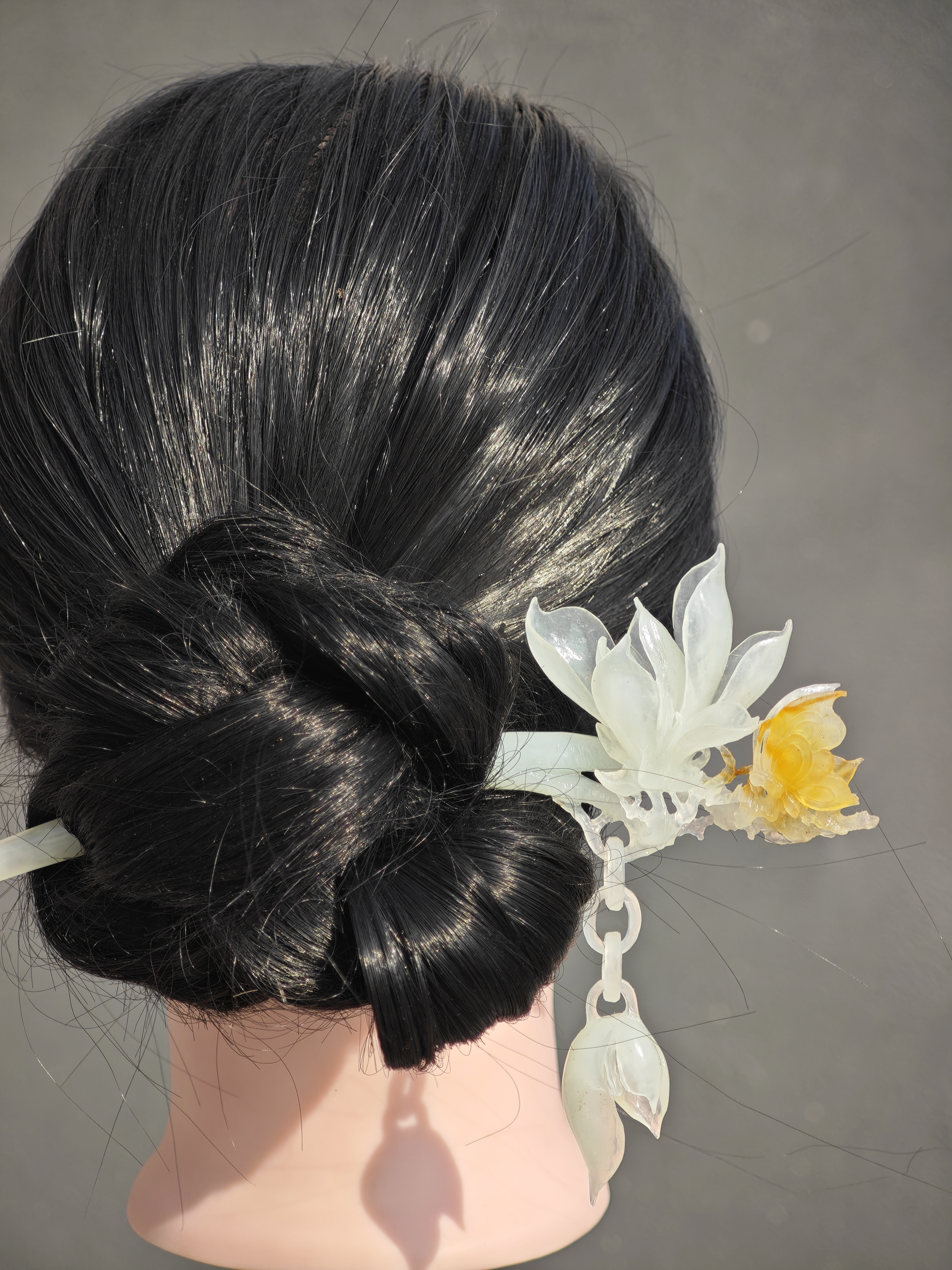 Jade Magnolia Butterfly Splendor