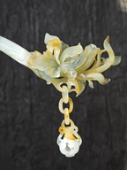 Lustrous Lily Jade Hairpin