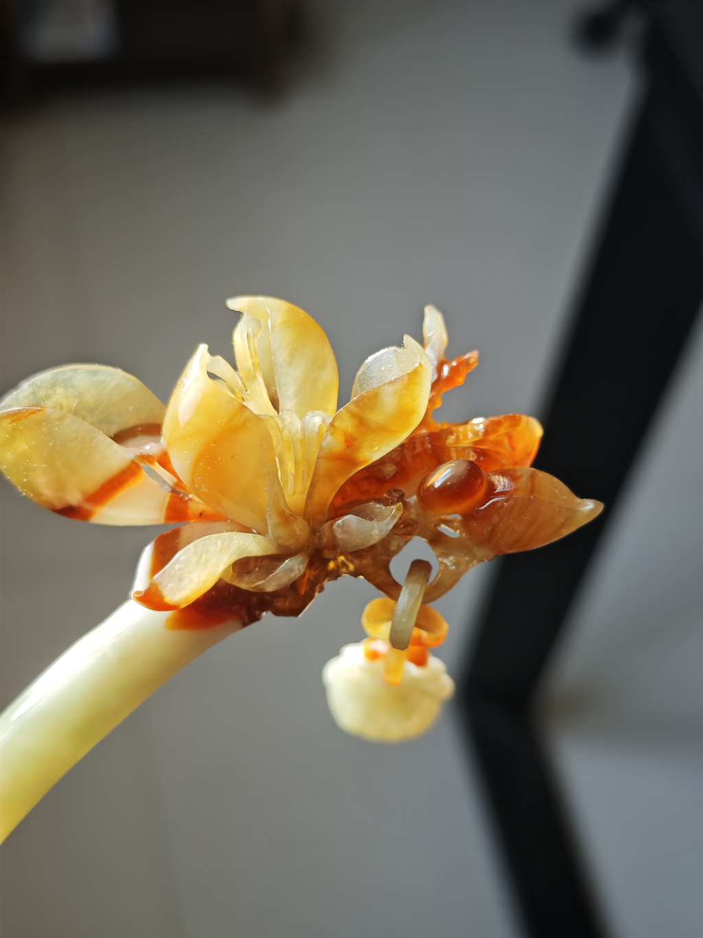 Gilded Jade Orchid Bloom