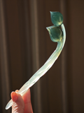 Verdant Jade Dual Lotus Buds Hairpin