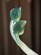 Verdant Jade Dual Lotus Buds Hairpin