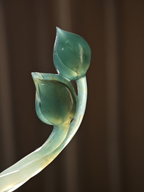 Verdant Jade Dual Lotus Buds Hairpin