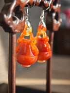 Red Sands Amulet – Vermilion Peace Earrings