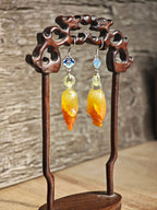Vermilion Harvest Earrings