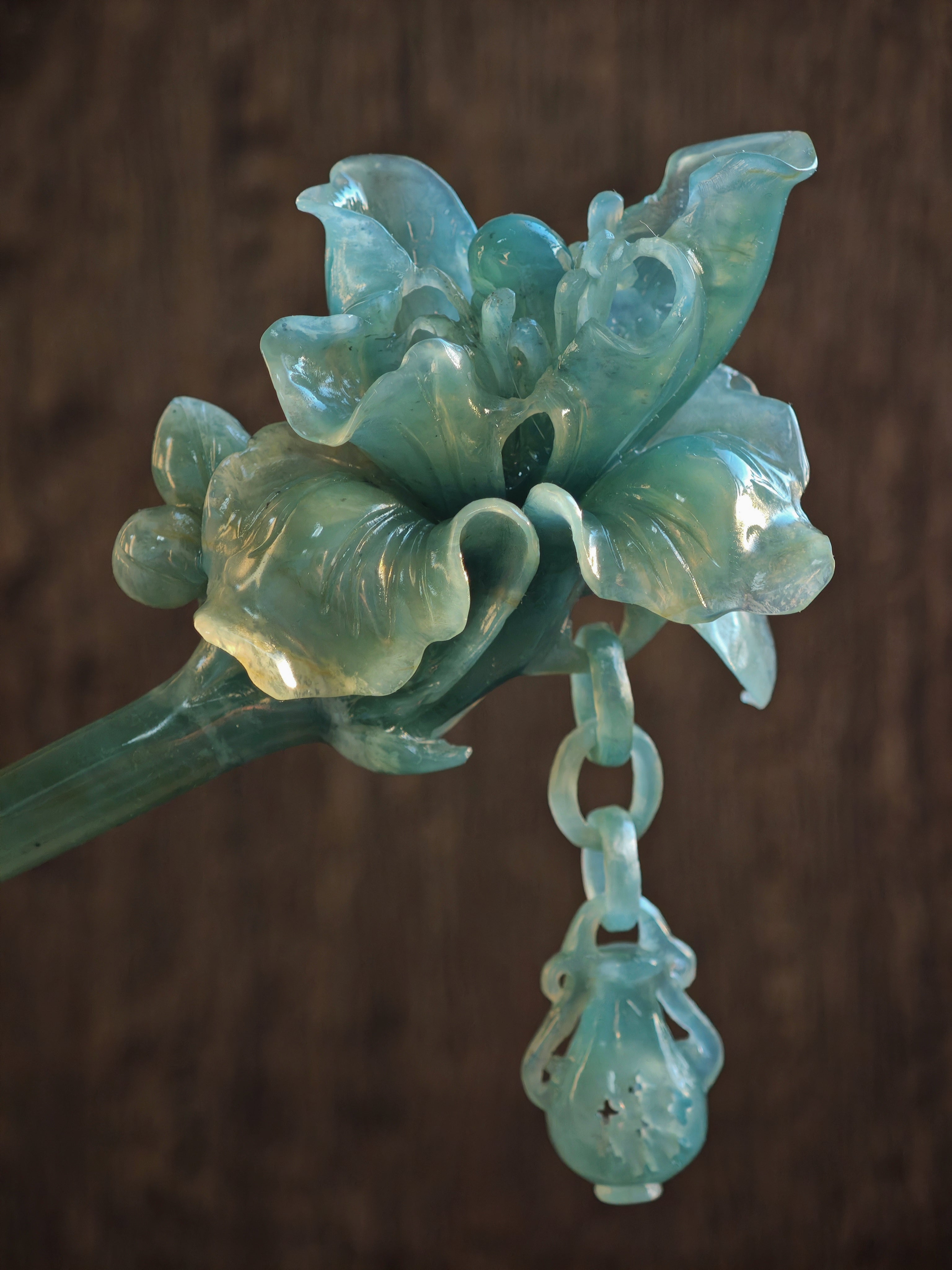 Luminous Azure Iris