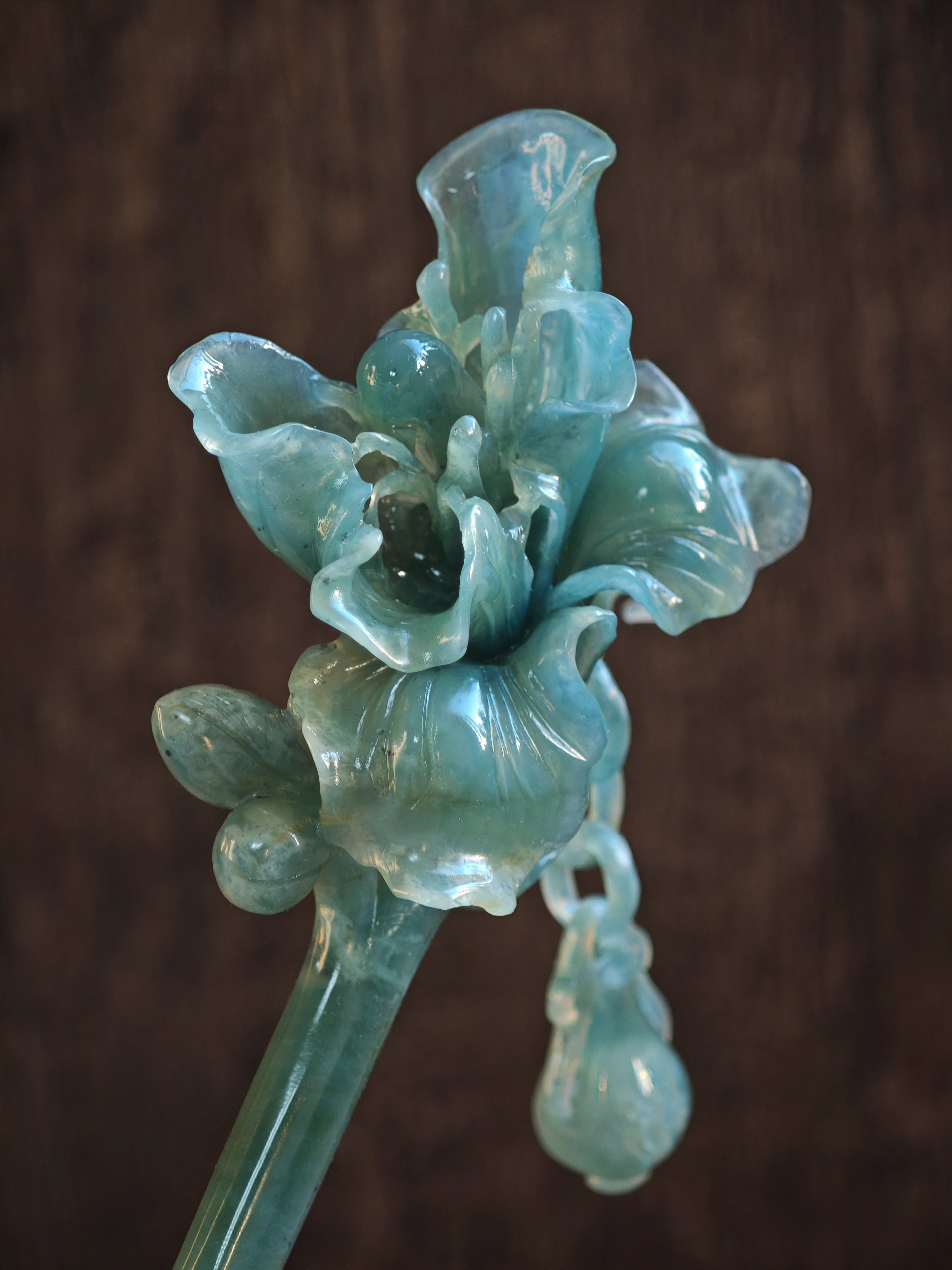Luminous Azure Iris